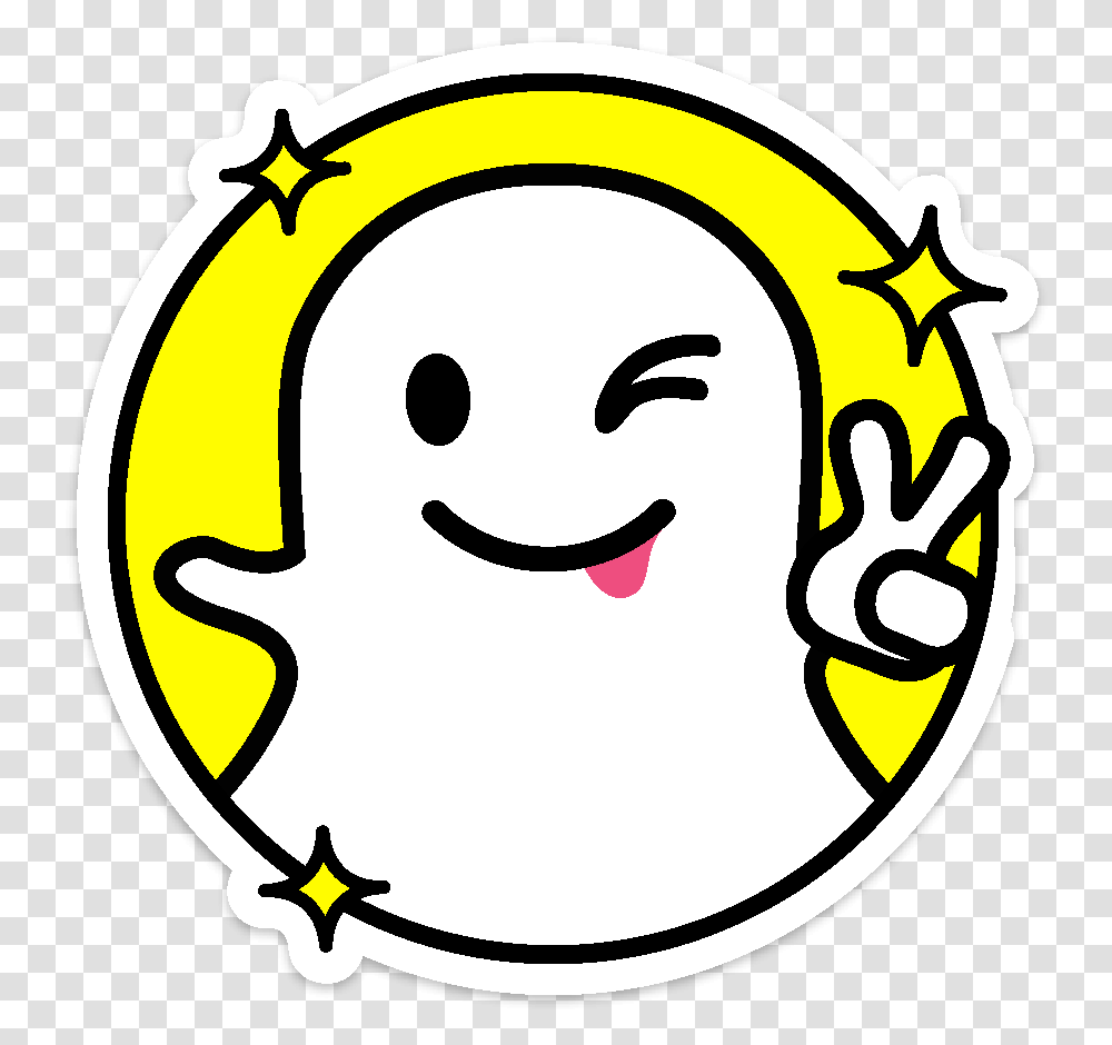 Partners Badge Snapchat Snapchat, Label, Logo Transparent Png