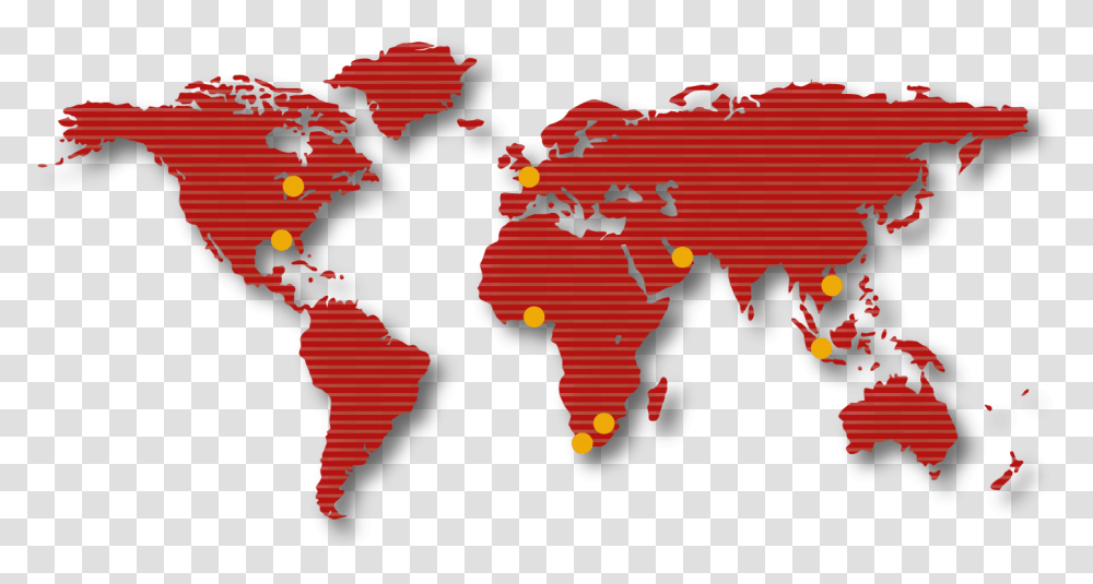 Partners Map World Map Vector Red, Diagram, Plot, Atlas, Poster Transparent Png