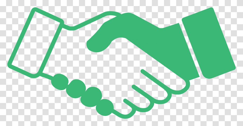 Partnerships Hand Shake Black Vector, Handshake Transparent Png