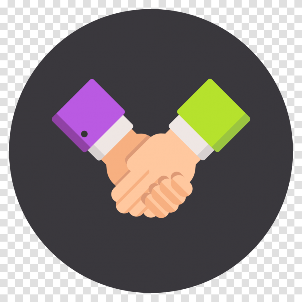 Partnerships Handshake Circle, Holding Hands Transparent Png