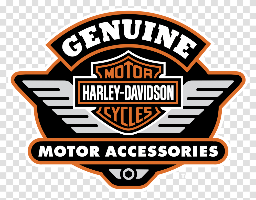 Parts And Accessories Harley Davidson, Label, Logo Transparent Png