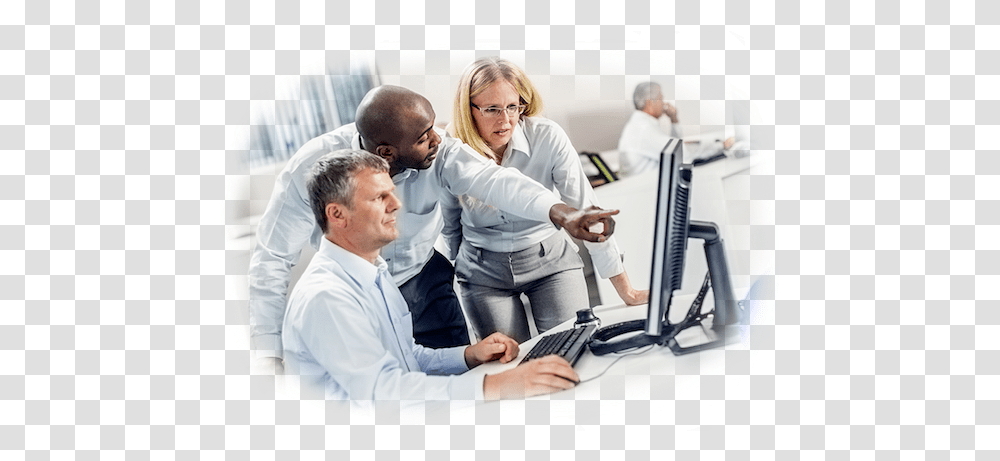 Parts C And D Recovery Audit Program Cms Office Worker, Person, Sitting, Indoors, Female Transparent Png