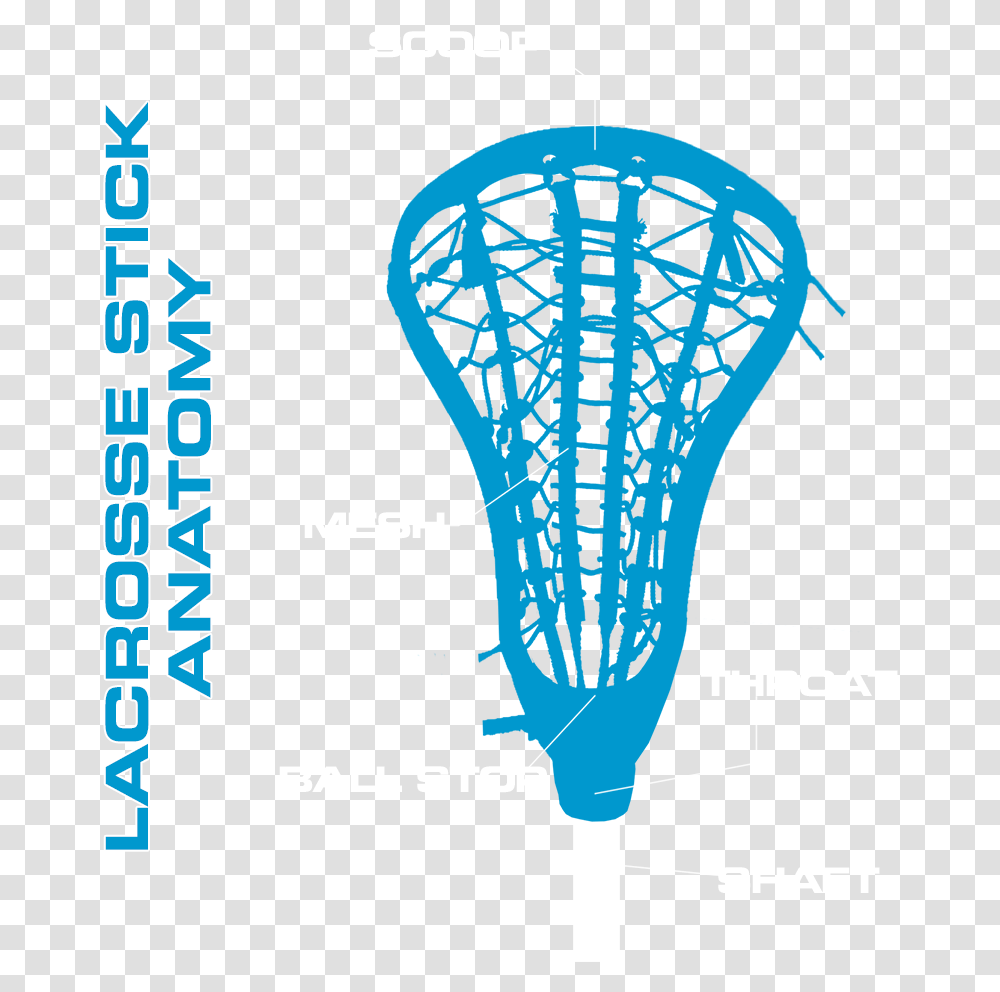 Parts Of A Lacrosse Stick Girls Lacrosse Clipart, Light, Plot, Diagram, X-Ray Transparent Png