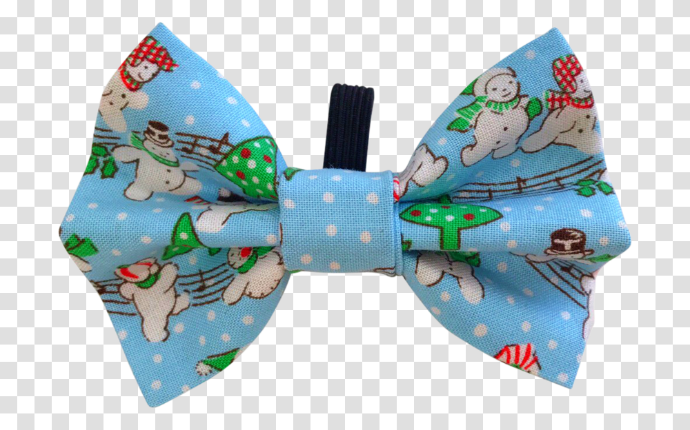Party At The North Pole Blue Bow Tie Paisley, Accessories, Accessory, Necktie, Hair Slide Transparent Png