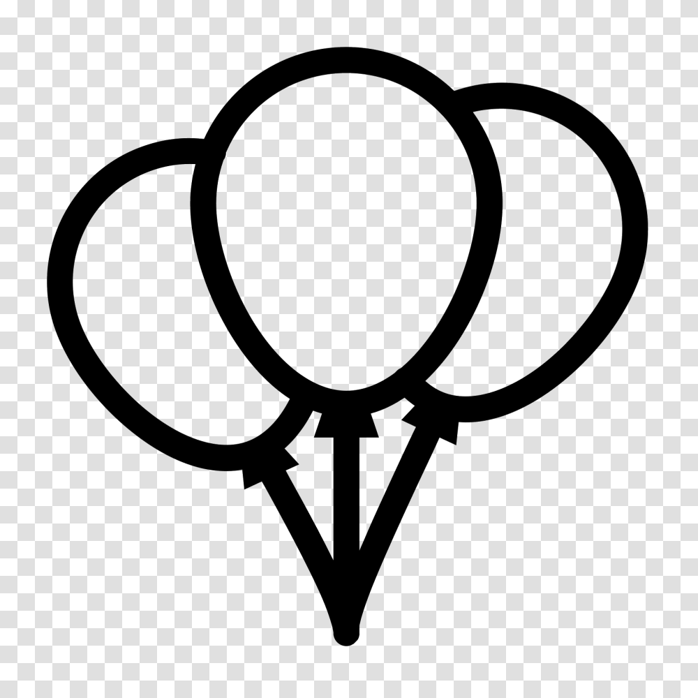 Party Balloons Icon, Gray, World Of Warcraft Transparent Png