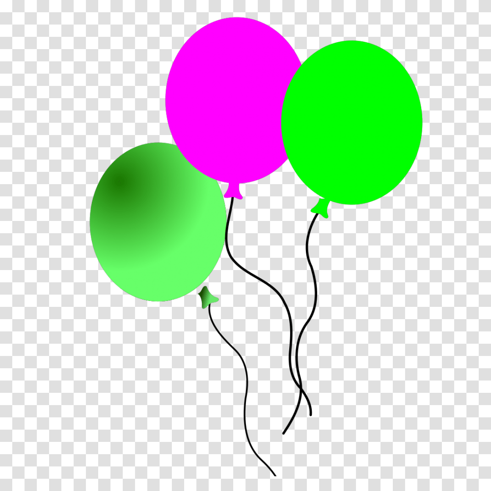Party Balloons Svg Clip Art For Web Download Clip Art Balloons Birthday Green And Pink, Graphics, Light Transparent Png