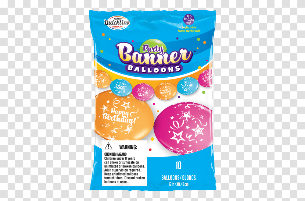 Party Banner Happy Birthday Balloon, Paper, Flyer, Poster, Advertisement Transparent Png