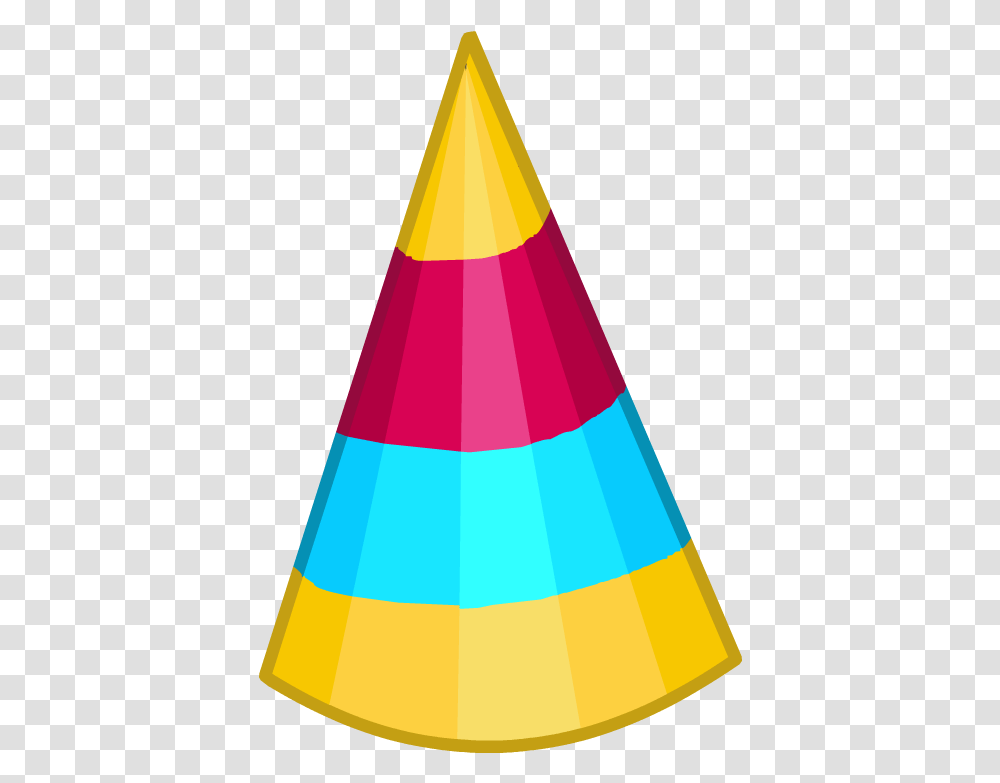 Party Birthday Hat Club Penguin Party Hat, Clothing, Apparel, Cone Transparent Png
