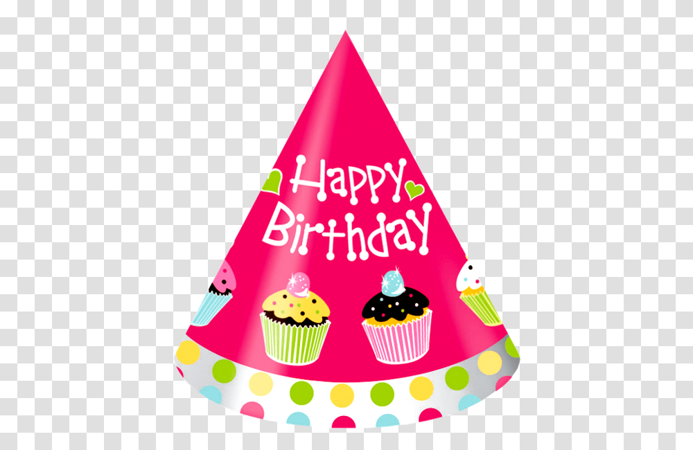 Party Birthday Hat Happy Birthday Hat, Apparel, Party Hat, Birthday Cake Transparent Png
