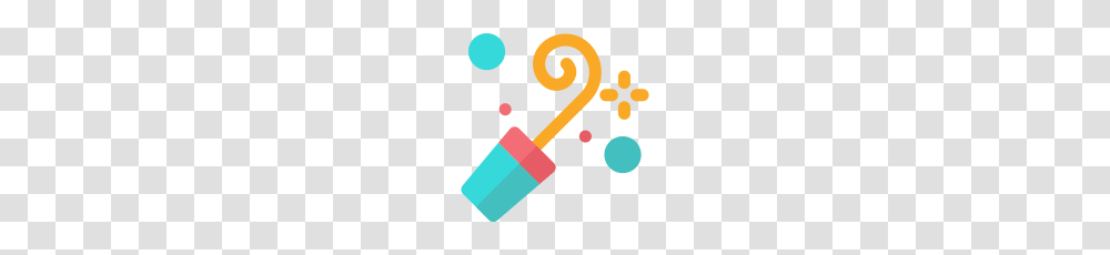 Party Blower Birthday Icon, Number, Ice Pop Transparent Png
