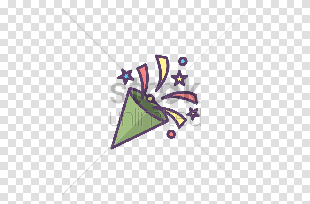 Party Blower Vector Image, Bow, Kite, Toy Transparent Png