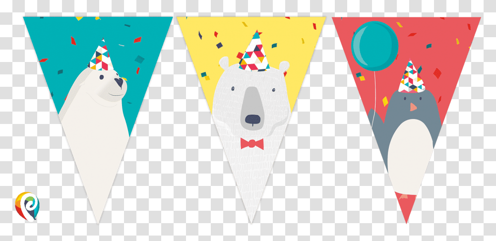 Party Bunting Arctic, Clothing, Apparel, Triangle, Hat Transparent Png