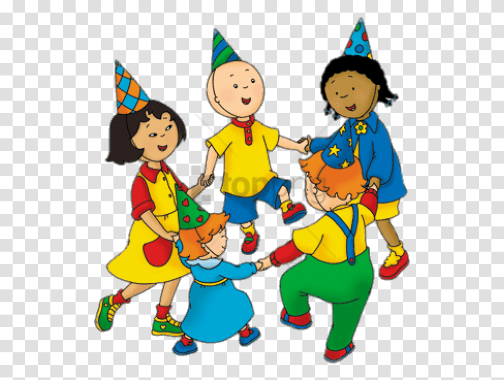 Party Clipart Background Caillou Birthday, Apparel, People, Person Transparent Png