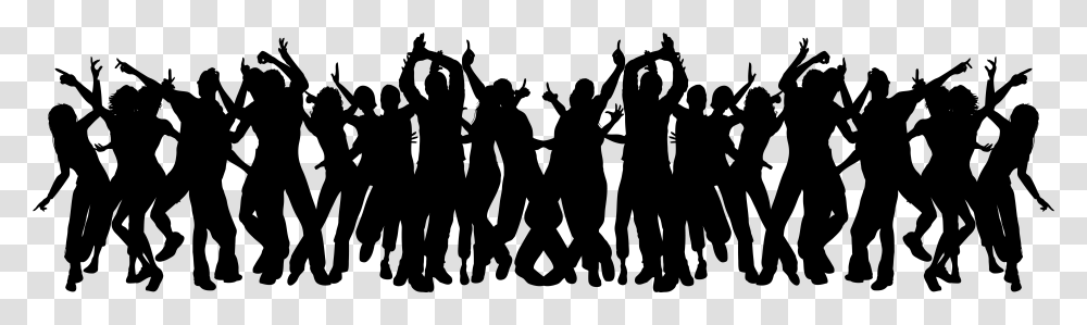 Party Clipart Silhouette Party People Silhouette, Gray, World Of Warcraft Transparent Png