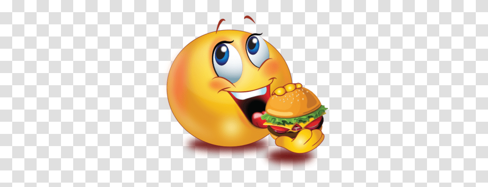 Party Eating Burger Emoji Emoji Eating, Food, Angry Birds, Sandwich Transparent Png