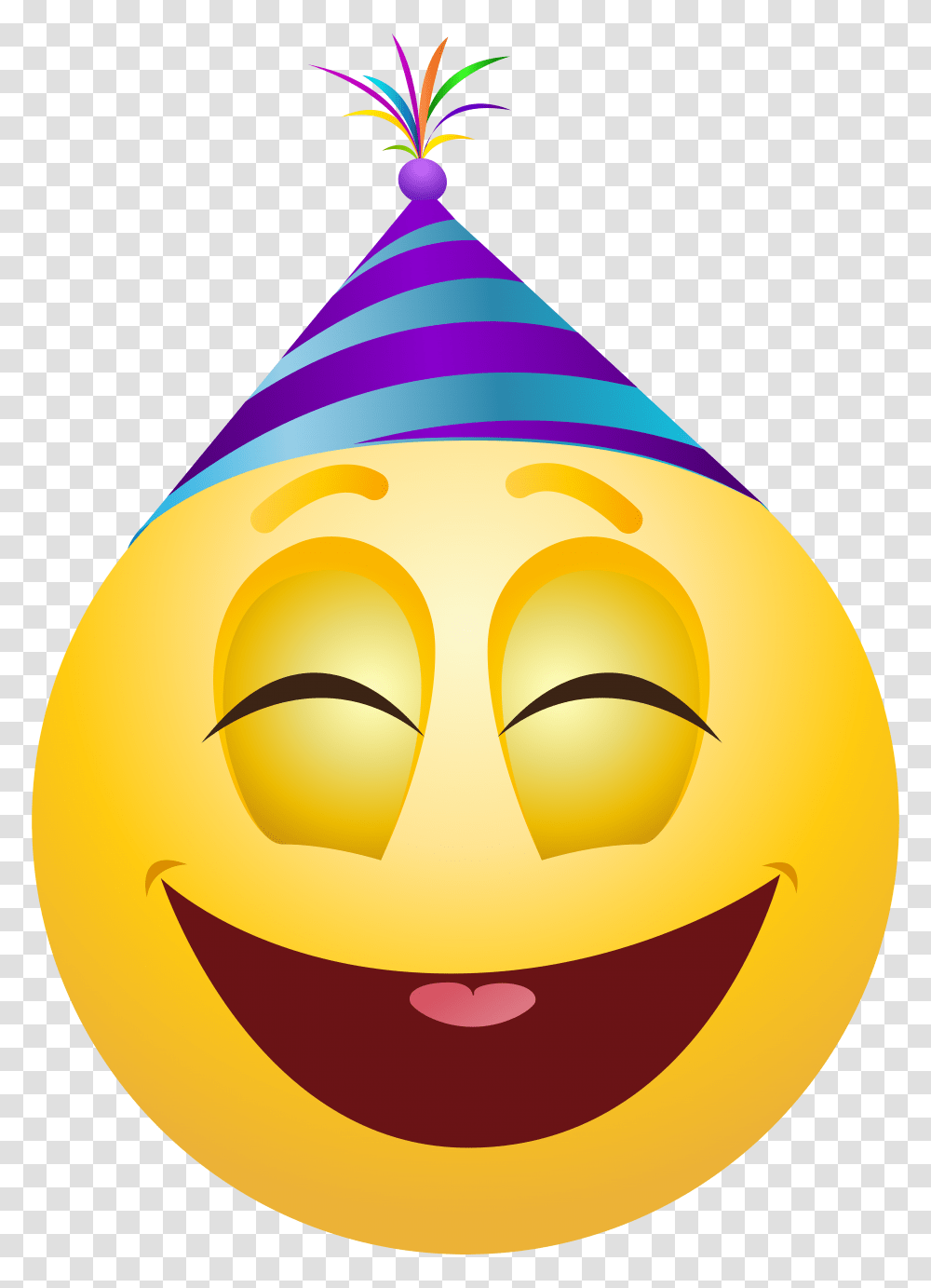 Party Emoji Clipart Happy Birthday Emoji, Graphics, Diwali, Greeting Card, Mail Transparent Png