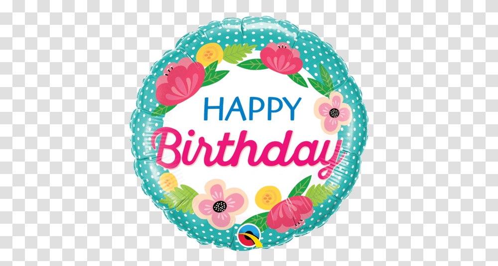 Party Emoji Happy Birthday Flowers Balloons Hapoy Birtgday Flowers And Balloons, Birthday Cake, Dessert, Food, Rattle Transparent Png