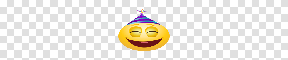 Party Emoticon Emoji Clipart Info, Apparel, Hat, Party Hat Transparent Png