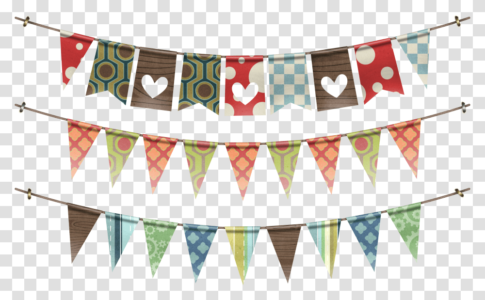Party Flags, Banner, Birthday Party Transparent Png