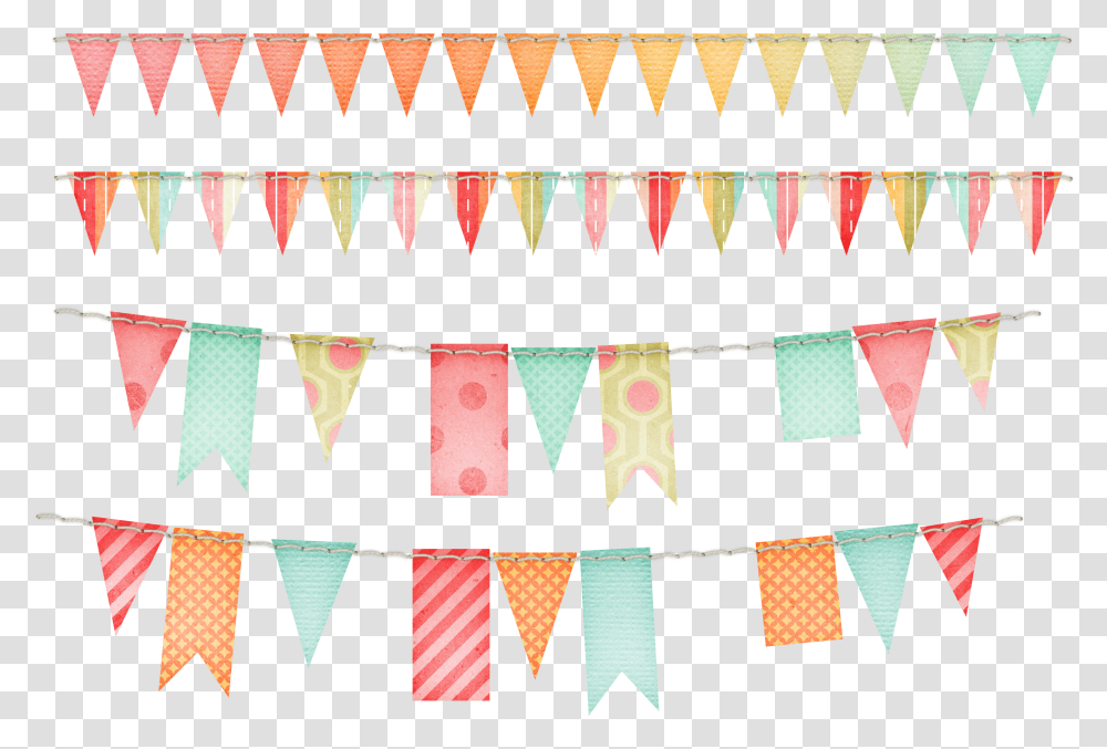 Party Flags Transparent Png