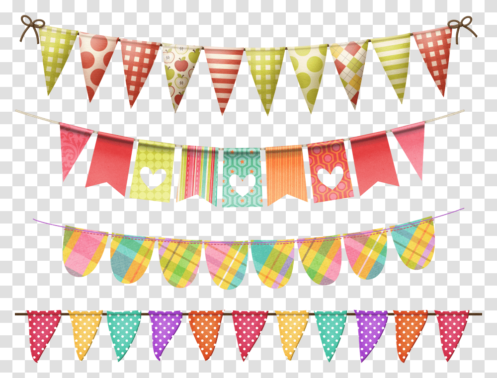 Party Flags Transparent Png