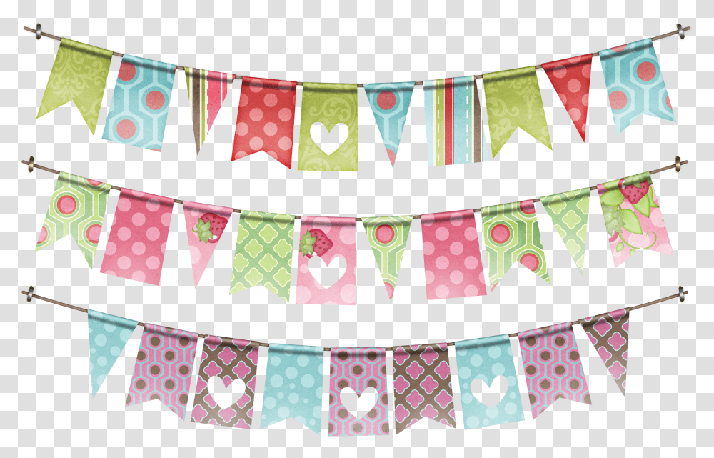 Party Flags Transparent Png