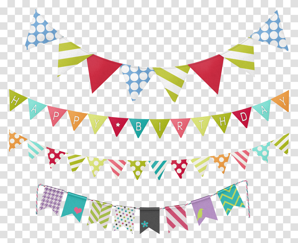 Party Flags Transparent Png