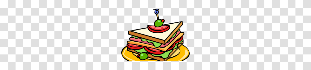 Party Food Clipart Clipart Free Download, Birthday Cake, Dessert, Sandwich Transparent Png
