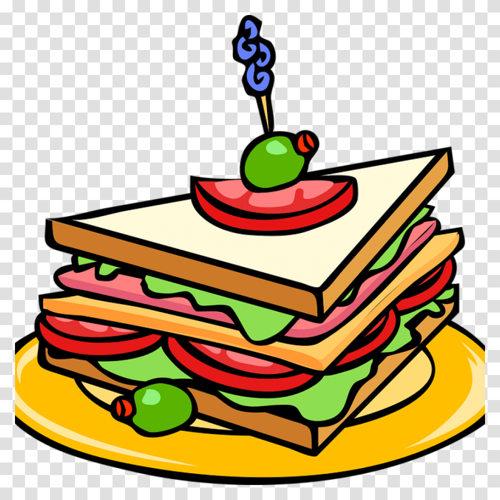 Party Food Clipart Free Clipart Download, Birthday Cake, Dessert, Meal Transparent Png
