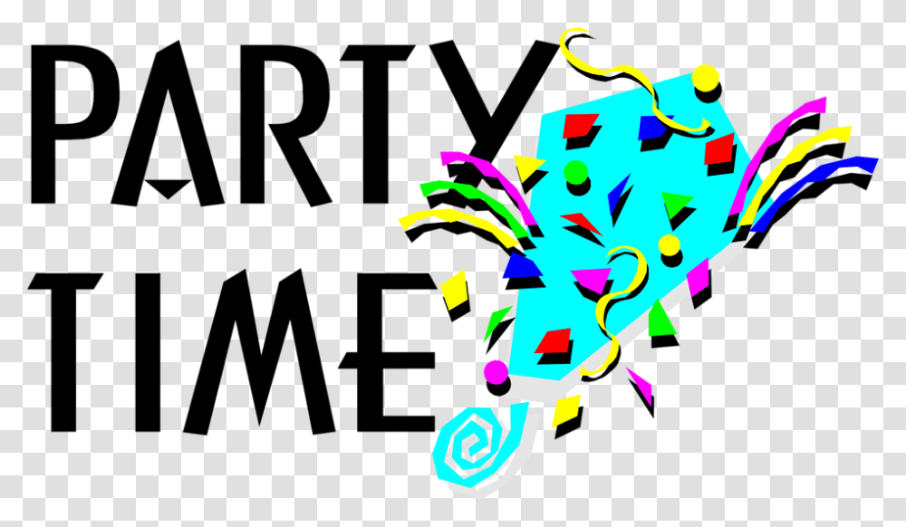 Party Free Stock Photo Illustration Of Party Time Text, Floral Design, Pattern Transparent Png