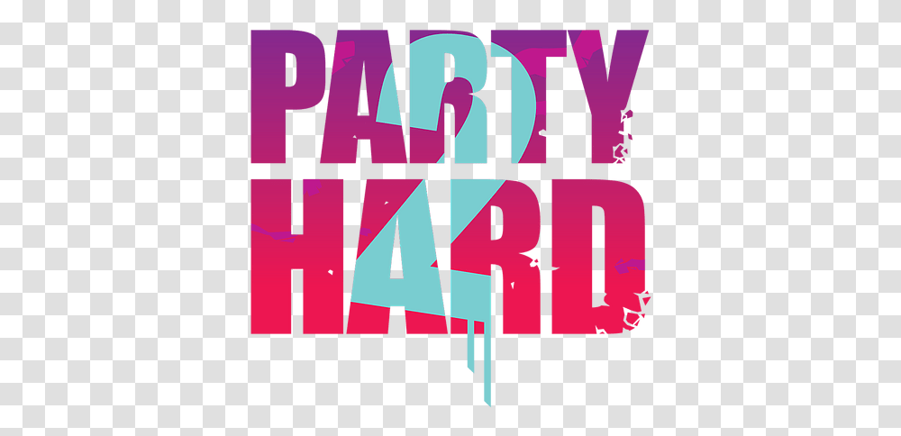Party Hard 2 Stealth Strategy Game About Stopping Parties Party Hard 2 Logo, Word, Text, Alphabet, Number Transparent Png