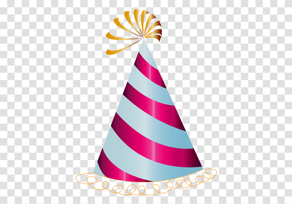 Party Hat Background Birthday Hat Background, Clothing, Apparel Transparent Png