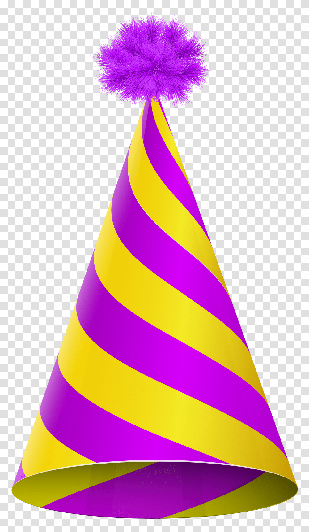 Party Hat Birthday Clipart Blue And Purple Free Background Party Hat Transparent Png