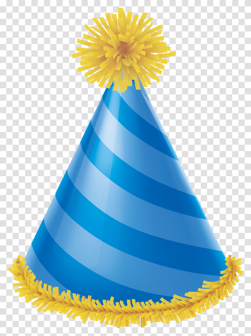 Party Hat Blue Birthday Blue Birthday Hat, Apparel, Balloon Transparent Png