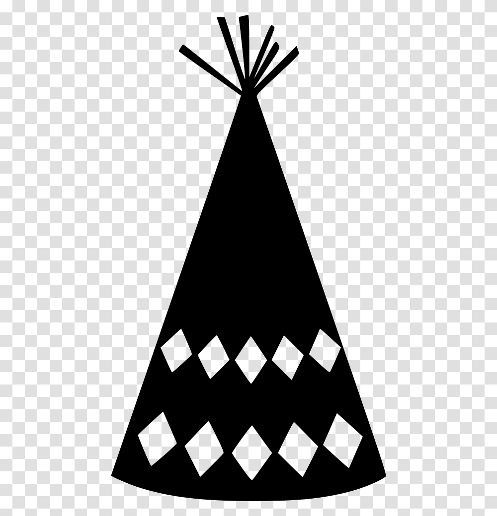 Party Hat Chequer Comments Cartoons Party Hat, Apparel, Rug, Cone Transparent Png