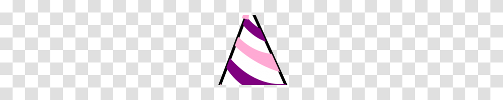Party Hat Clipart Pink And Purple Party Hat Clip Art, Apparel, Sock, Shoe Transparent Png