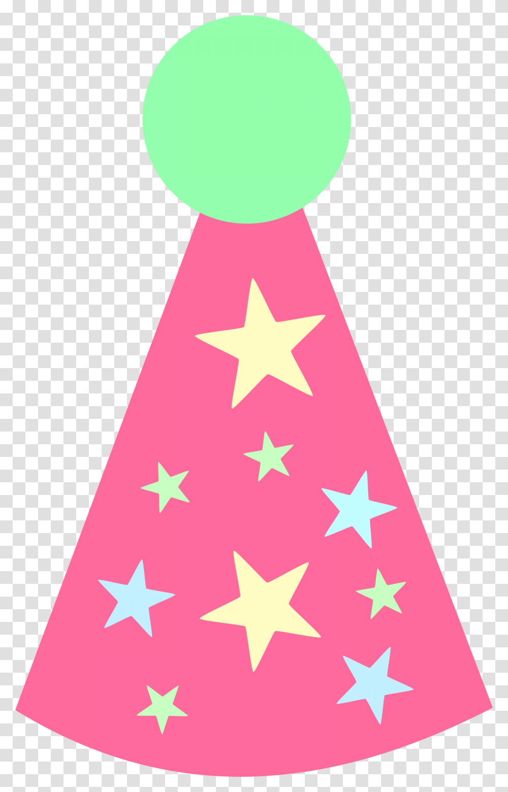 Party Hat Daddy Pig, Clothing, Apparel, Symbol, Star Symbol Transparent Png