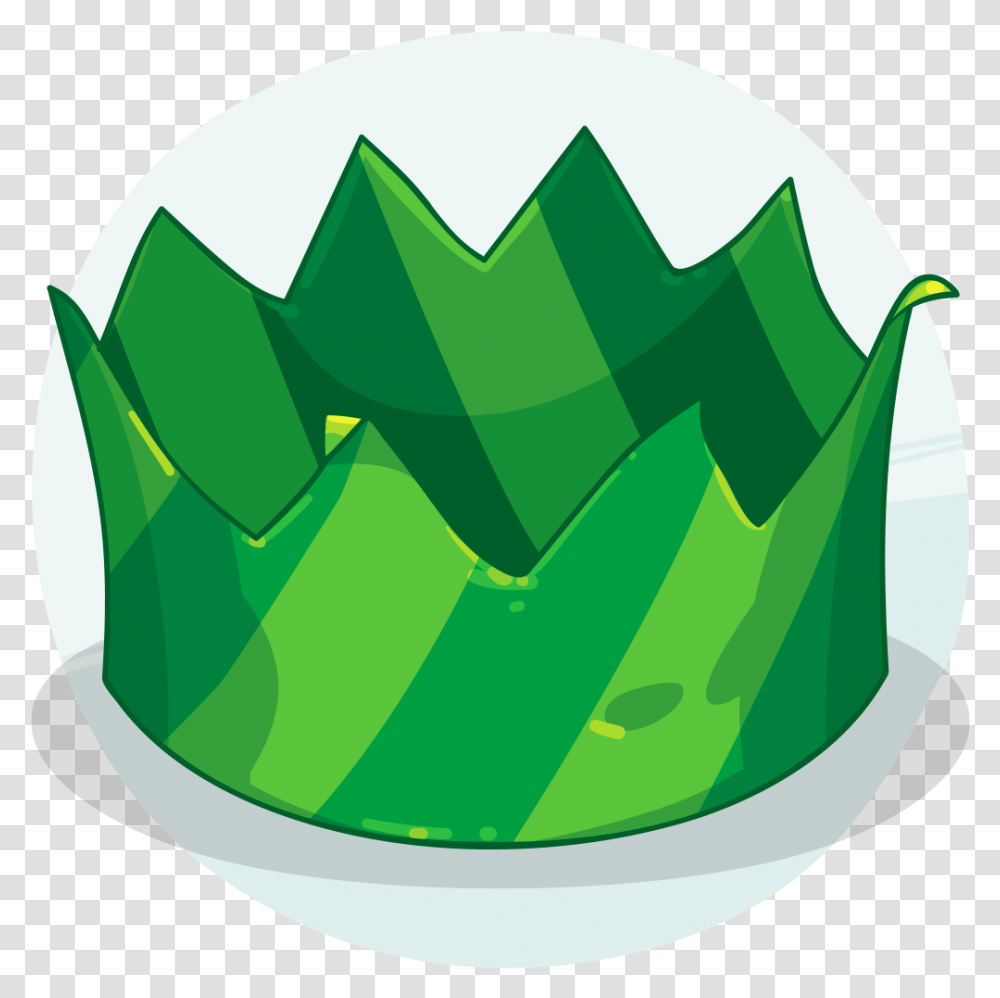 Party Hat, Green, Recycling Symbol, Crystal, Plant Transparent Png
