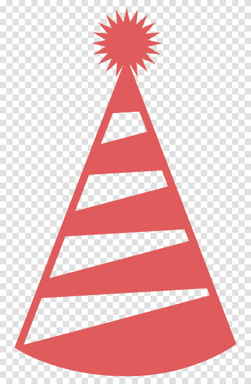 Party Hat Icon Triangle, Cone Transparent Png