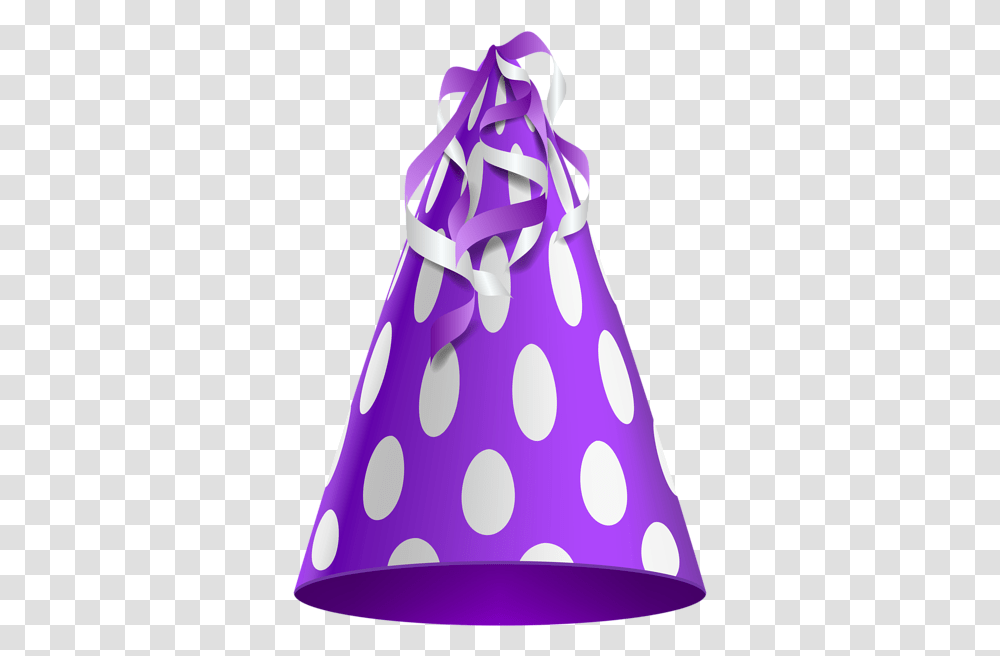 Party Hat Purple Clip Art Blue Birthday Hat, Clothing, Apparel, Birthday Cake, Dessert Transparent Png