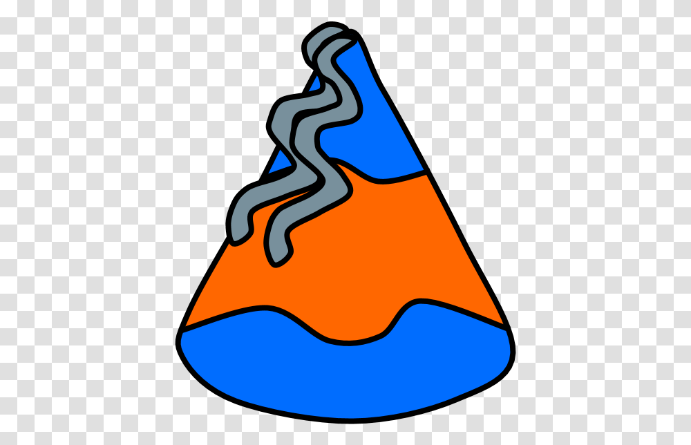 Party Hat Streamers Stripes Blue Orange Silver, Mountain, Outdoors, Nature, Peak Transparent Png