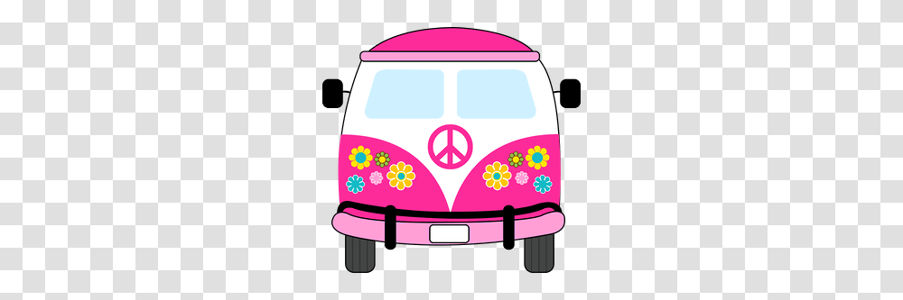 Party Hippie Party, Transportation, Vehicle, Van, Caravan Transparent Png