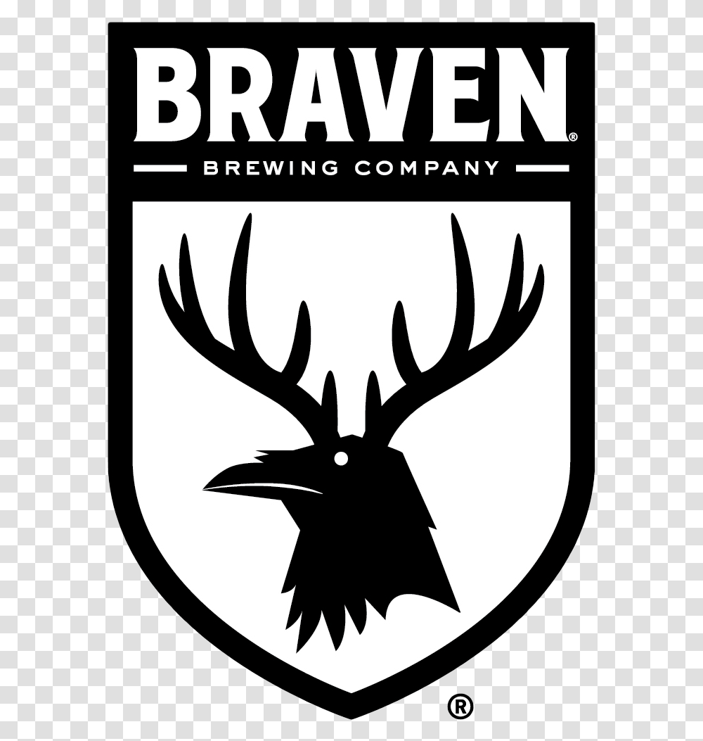 Party Horn Braven Brewing Company, Poster, Advertisement, Stencil Transparent Png
