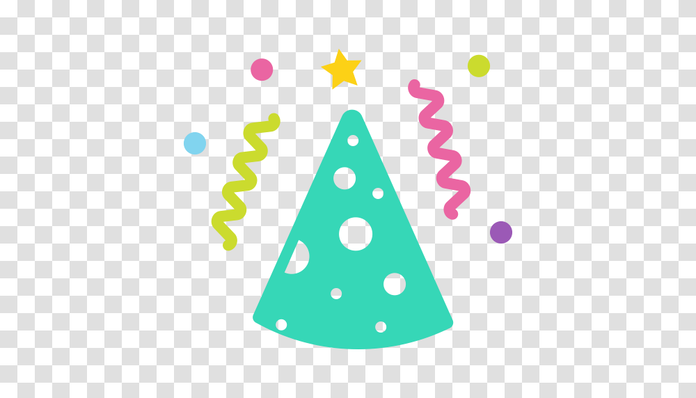 Party Icon, Cone, Plant, Apparel Transparent Png