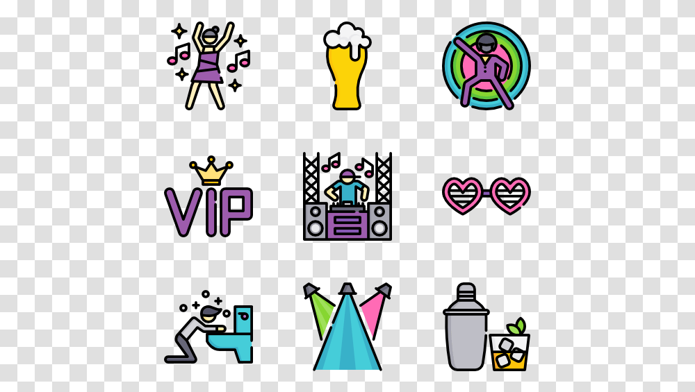 Party Icon Packs Disco Icons, Poster, Advertisement Transparent Png