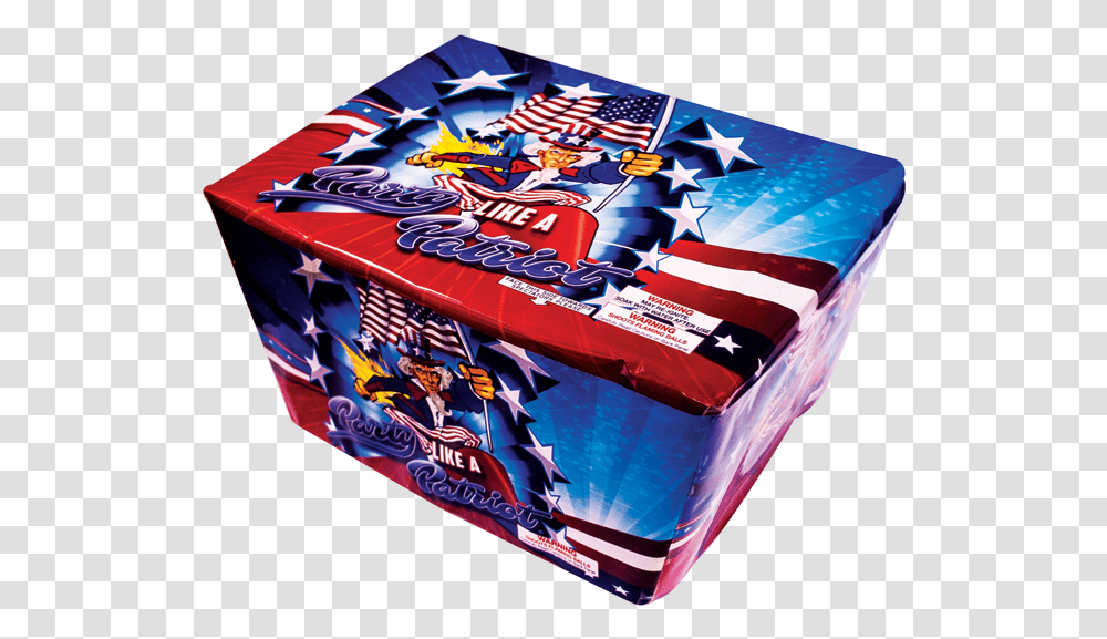 Party Like A Patriot Fireworks Supermarketfireworks Action Figure, Outdoors, Gum, Nature, Box Transparent Png