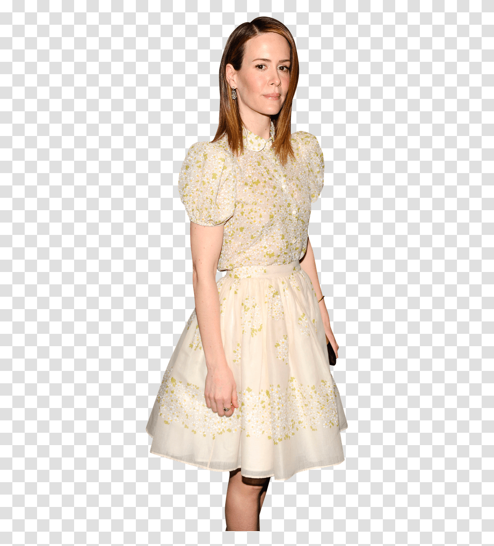 Party Lines Slideshow Sarah Paulson Reese Witherspoon And Sleeveless, Clothing, Apparel, Person, Human Transparent Png