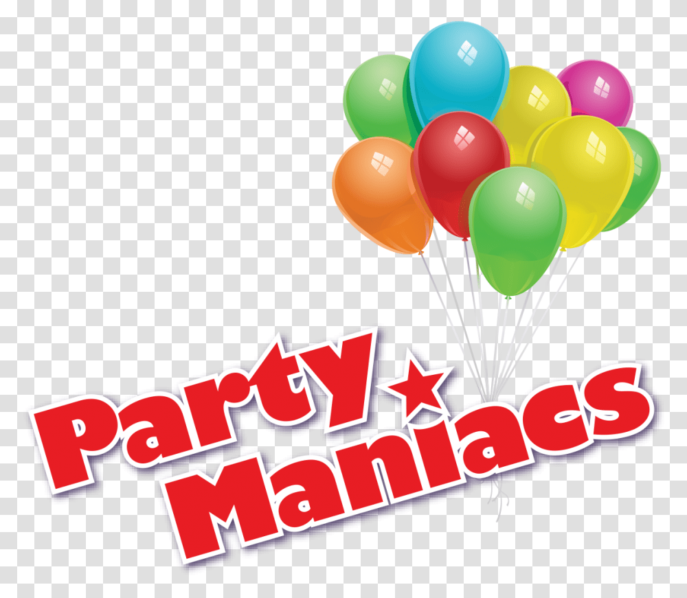 Party Maniacs Brings The Fun To Your Home In Balloon Transparent Png