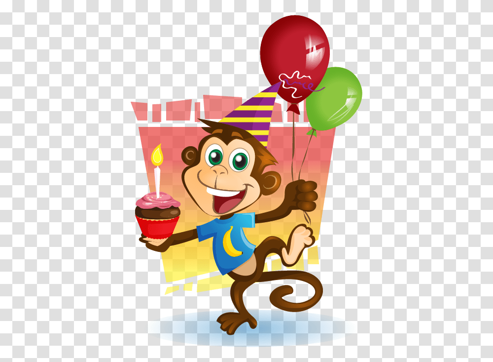 Party Noise Maker Free Birthday Monkey Clipart, Apparel, Party Hat, Poster Transparent Png