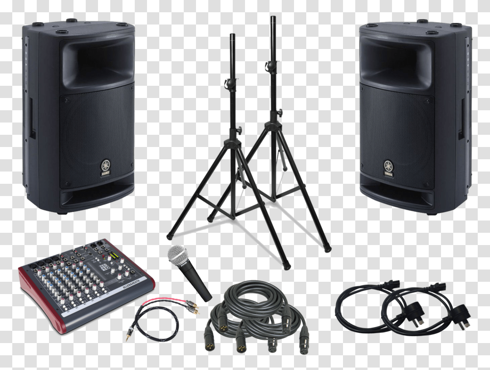 Party Pack No Logo Video Game Console, Electronics, Speaker, Audio Speaker, Tripod Transparent Png